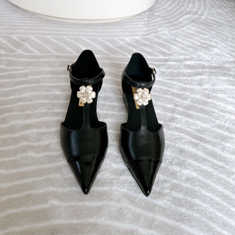 Ch*el flat shoes